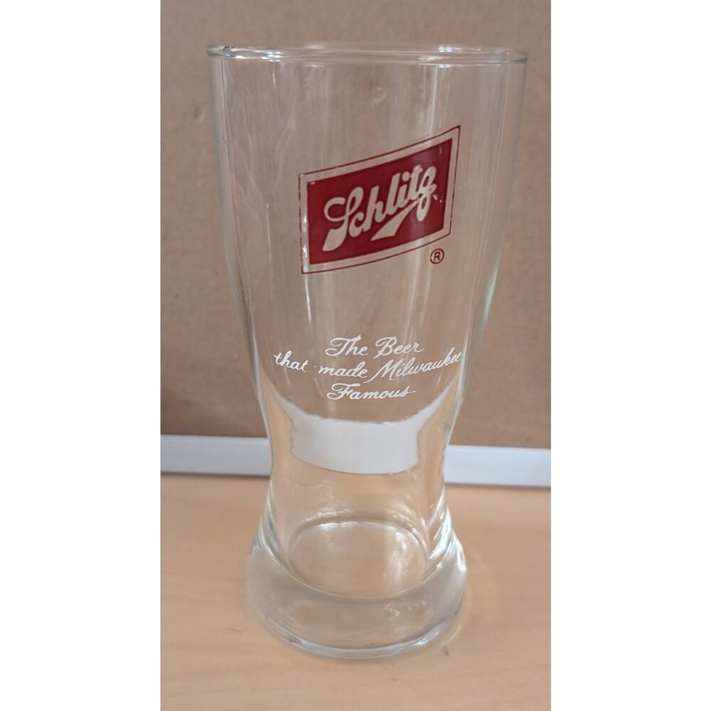 🍀Vintage Schlitz Beer Glass